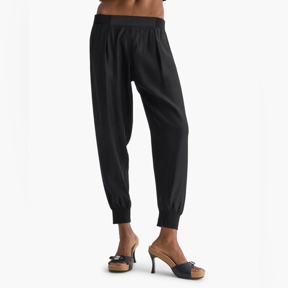 LIKE NEW ATM 100% Silk Joggers Size M